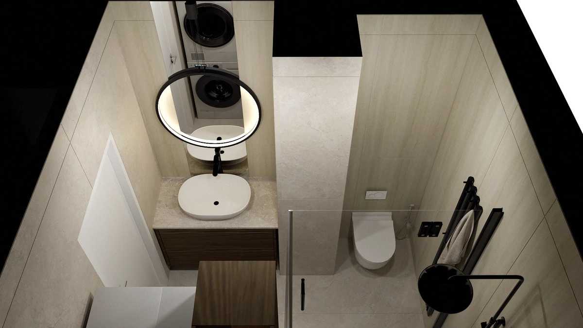 Mieszkanie 55 m² — Łazienka, zdjęcie 4