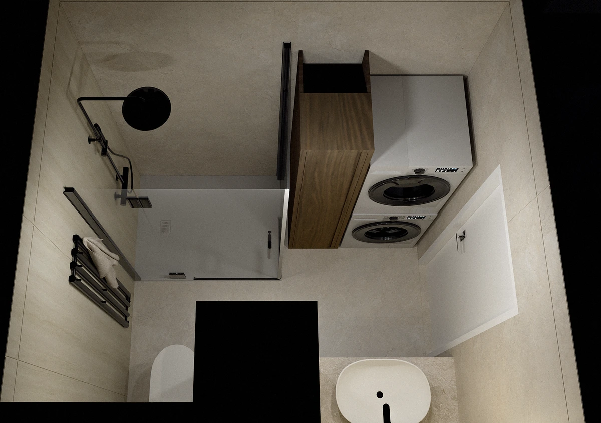 Mieszkanie 55 m² — Łazienka, zdjęcie 5