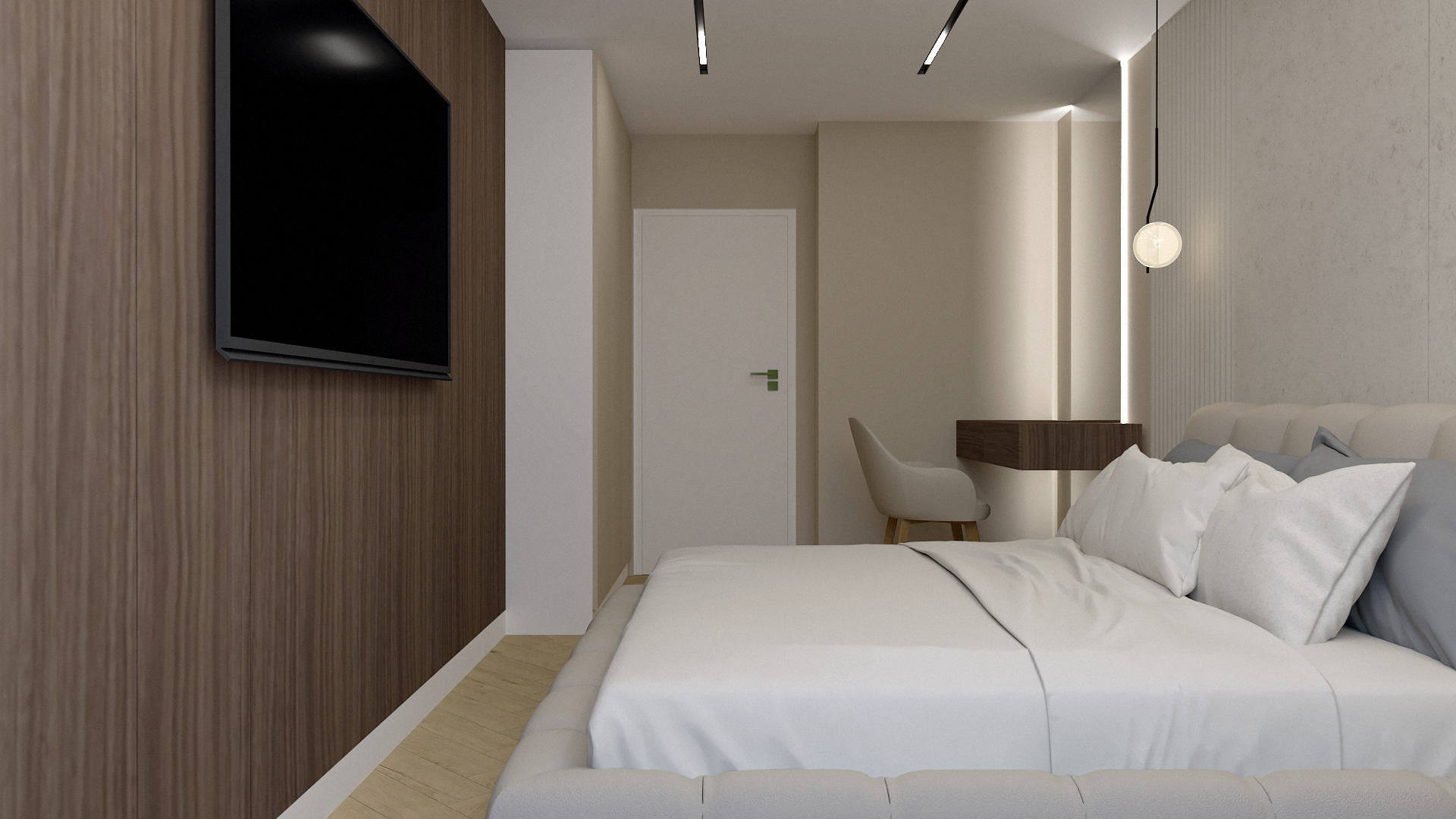 Mieszkanie 55 m² — Sypialnia, zdjęcie 4